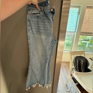 Women's Blue Flare Jeans